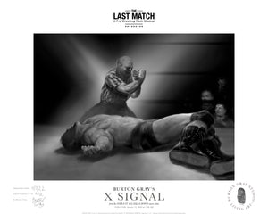 "X SIGNAL" limited edition THUMB print